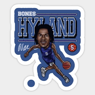 Bones Hyland Los Angeles C Cartoon Sticker